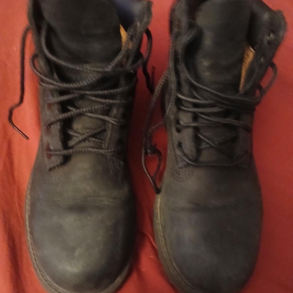 Timberland PRO Black Rugged Work Boots - Picture 4 of 5